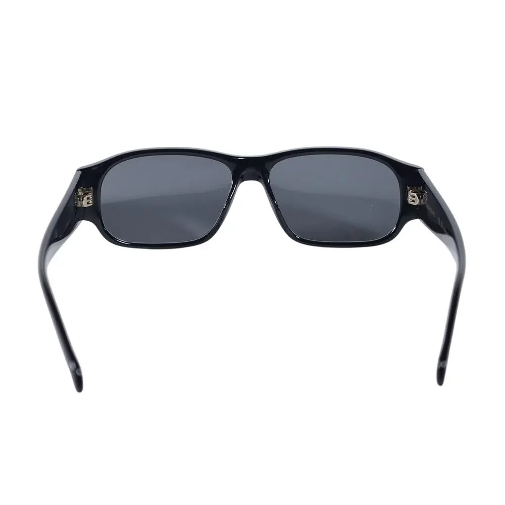 Salvatore Ferragamo Narrow Rectangle Mens Sunglasses - Black/Dark Grey - NWT
